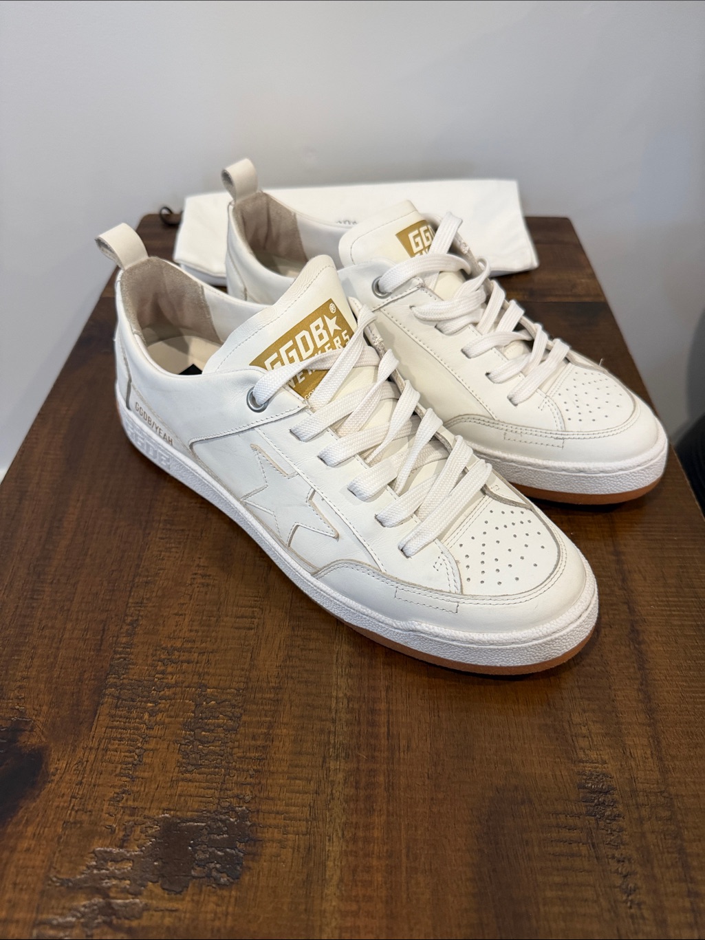 Golden Goose Yeah Sneakers Men's Size 43 Us 10 Clean Style Barely Worn Authentic